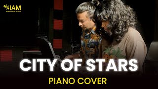 La La Land Piano Cover  City of Stars Student and Teacher Jam [upl. by Roche]