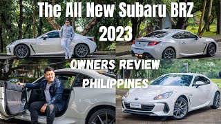 Subaru Brz 2023 Owners Review Philippines  Chrystal White Pearl  Automatic Limited [upl. by Liba444]