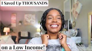 How I Saved Over 15000 on a Low Income  Money Saving Tips for Beginners [upl. by Adnilahs255]