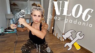 VLOG BEZ GADANIA  REMONT TRWA  NIE MAM JUŻ SIŁY  VLOG JULITA [upl. by Nahtnanhoj251]