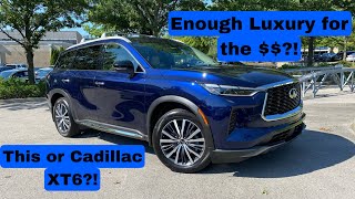 2023 Infiniti QX60 Sensory AWD 35 POV Test Drive amp Review [upl. by Macmahon]