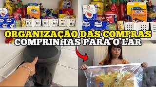 ORGANIZAÇÃO DAS COMPRAS E COMPRINHAS PARA O LAR  TRAVESSEIRO DA NASA DEFORMOU  Caiçara e Carioca [upl. by Nehr]