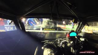 Top Doorslammer onboard with John Zappia  Nitro Up North 2015 [upl. by Aicirtel165]