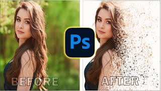 Dispersion Effect  Best Photoshop Tutorial 🔥 [upl. by Idur]