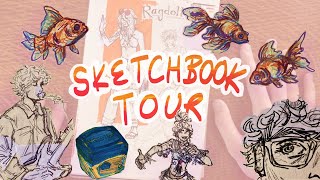 sketchbook tour [upl. by Ruberta]