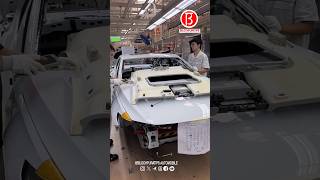 Immersive car building The whole process of car roof assembly Part 01 [upl. by Ras]