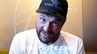 TYSON FURY GIVES TONY BELLEW A HEARTFELT WARNING EXPLAINS WHY quotI DONT WANT TO FIGHT TONYquot [upl. by Alistair]