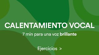 MEJOR Calentamiento Vocal en 7 minutos  6 Vocalizaciones MUY efectivas [upl. by Ohcirej965]