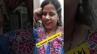 Kasme vaade comedy funny entertainment viralvideos couple couplegoals shortsfeed youtube [upl. by Yrem]