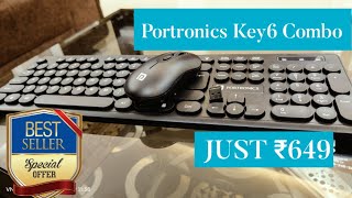 Best Wireless Keyboard And Mouse Combo under Rs 650 with adjustable DPI settings [upl. by Cesya]