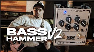 Review Bass Hammer V2  Clone do Aguilar Tone hammer  PEDAL PRÉ AMP [upl. by Bethesde711]