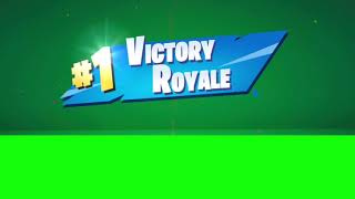 Season 5 Victory Royale Green Screen [upl. by Meirrak]