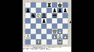 Papaioannou Ioannis vs Sirigos Nikolaos  Greece Chess U20 27th 1995 [upl. by Akena]