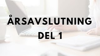 Årsavslutning i Fiken del 1 Eiendeler [upl. by Aiki754]