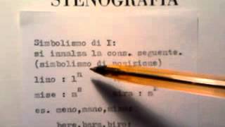 Stenografia GN UD 3 il simbolismo vocalico in generale [upl. by Eitnom]