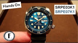 Seiko King Turtle 2020  SRPE03K1 und SRPE07K1  Hands On [upl. by Richmond927]