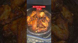 Air Fryer Recipe Air Fryer chicken wings Recipe in description airfryer chickenwings women [upl. by Rotberg]