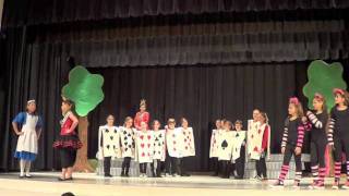 Alice in Wonderland 45 Frances Hazel Reid Elementary School part 45 [upl. by Campbell]