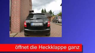 Skoda Fabia 2 der automatische Heckklappenöffner [upl. by Asilanom]