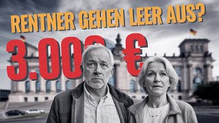 3000 Euro für Rentner So kämpfen wir für eure Inflationsprämie [upl. by Toole]