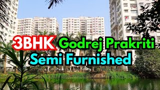 3BHK Semi Furnished Flat For Sale  Godrej Prakriti  Math Bagan Sodepur [upl. by Eidorb]