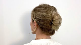 How to French Twist  for midlength amp short hair [upl. by Nylaj278]