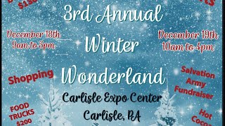 3rd Annual Winter Wonderland Carlisle Pa [upl. by Steffie]