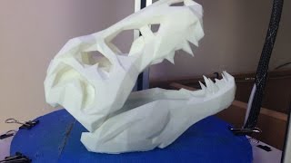 Low Poly T Rex Skull  UHD [upl. by Llesirg]