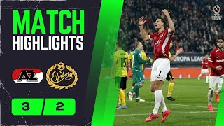 AZ Alkmaar 32 Elfsborg Comeback Thriller  UEFA Europa League [upl. by Annayehc]