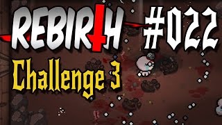 Rebirth 022  Challenge 3  Head Trauma  Lets Play The Binding of Isaac Rebirth [upl. by Marris]