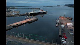 Stornoway Harbour Ferry amp Cruise Port  Hebridean Live Cam [upl. by Relda]