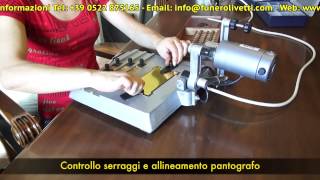 Olivetti Funeraria  Video 6 Pantografo Alluminio  Tecnicanews Video [upl. by Shrier]