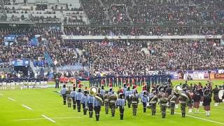 🇫🇷 TOURNOI DES 6 NATIONS 2017  Magnifique hymne Écossais au Stade de France [upl. by Serrell926]