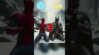 SpiderMan and Batman vs tin Robot fight battle batman spiderman thanos animals [upl. by Guild]