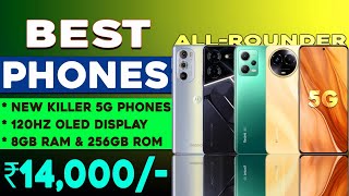 108MP  Top 5 Best amp AllRounder 5G Phones Under 14000 8GB256GB Best 5g phone under 15000 in 2023 [upl. by Irpac]