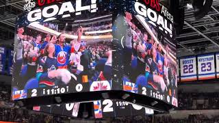 New York Islanders goal horn at UBS Arena [upl. by Adelaida726]