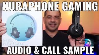 New 2020 NuraPhone Gaming Mic Chat amp Audio Sample Included [upl. by Sirak]