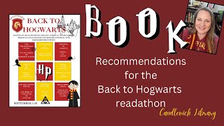 Back to Hogwarts Readathon Recommendations [upl. by Hsetirp]