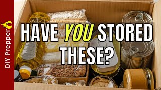 Types of Food Every Prepper Should Stockpile [upl. by Lila]