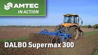 Dalbo Supermax cultivating an old riased seedbed [upl. by Chainey]