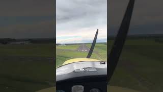 My pilot trial experience with instructor landing Leicester Airport [upl. by Llekcor]