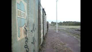 parada en estación Grumbein para luego en empalme grumbein tomar vía Pringles [upl. by Dane]