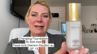 Meroda Chainging Foundation im Test [upl. by Conlan757]