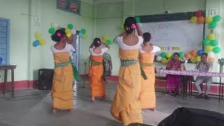 Jwngti mati  bodo song Group Dance  Bodofa UN Brahma College Dotma  Freshers day [upl. by Caria]