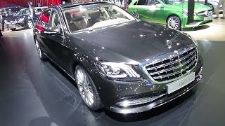 2018 MercedesBenz S 600  Exterior and Interior  Automobile Barcelona 2017 [upl. by Ogawa]