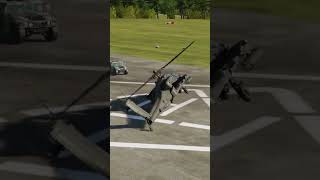 Helicopter Dynamic Rollover shortsvideo [upl. by Nnitsuj]