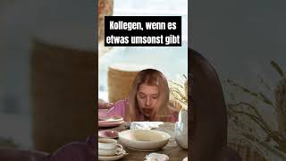 Gratis essen deutschememes comedy humor lustigesmeme funny witzig memes kollegen arbeit [upl. by Marr645]