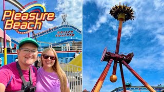 Great Yarmouth Pleasure Beach Vlog August 2023 [upl. by Nylrebma]