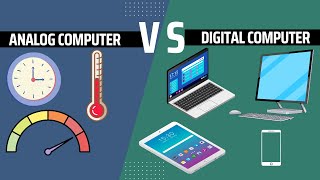 Analog Computer Vs Digital Computer Difference between analog computer and digital computer [upl. by Romeyn]