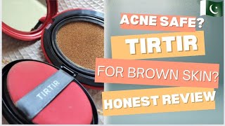 Tirtir Cushion Foundation Review Pakistan Brown Skin brownskinmakeup tirtir cushionfoundation [upl. by Eleonora895]